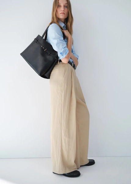 Shopper bag with charm - Women | MANGO USA