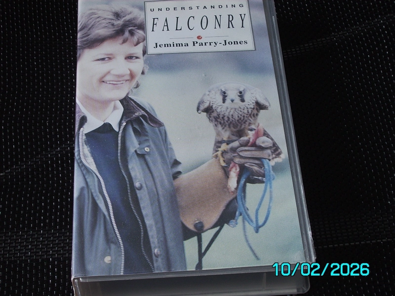 UNDERSTANDING FALCONRY - Jemima Parry - Jones - VHS VIDEO TAPE - USED