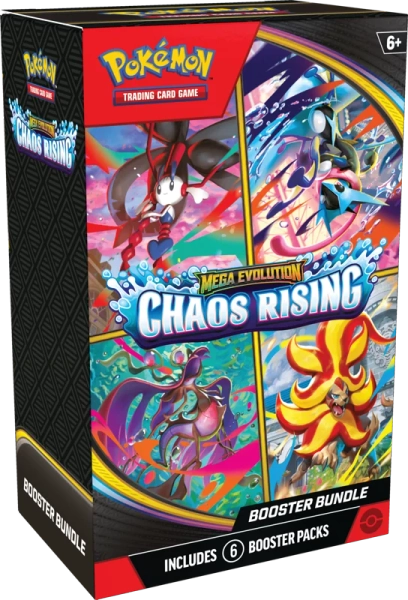 Pokemon Mega Evolution Chaos Rising Booster Bundle