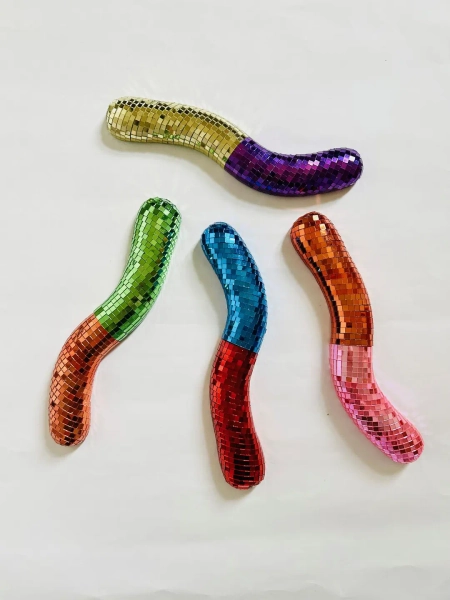 JUMBO Disco Gummy Worm Wall Art/ Dopamine Decor/ Maximalist Decor/ Fake Food/ Food Decor/ Pop Art/ Wall Sculpture/ Funky Decor/ Unique Gift - Etsy