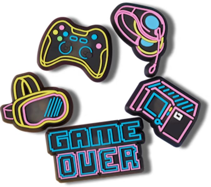 Lights Up Neon Gamer 5 Pack