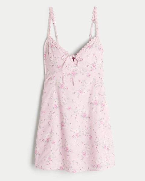 ♡ Daisy Trim Mini Dress