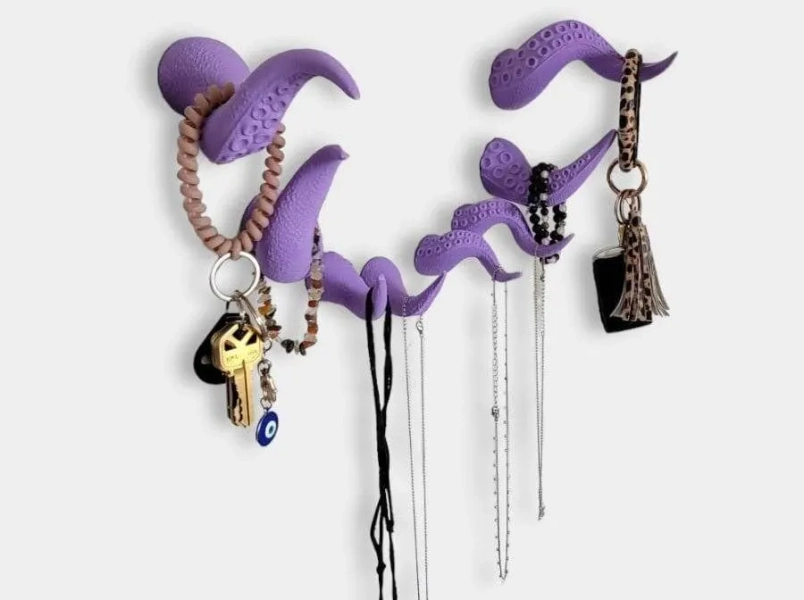 Octopus Tentacle Wall Hook