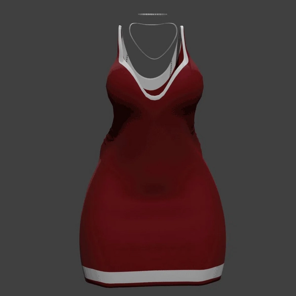 Classy Dress for Fox Moth by BlazingKairi on Jinxxy