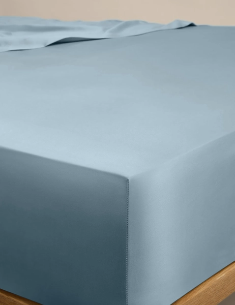 Egyptian Cotton 400 Thread Count Silky StayPut Fitted Sheet