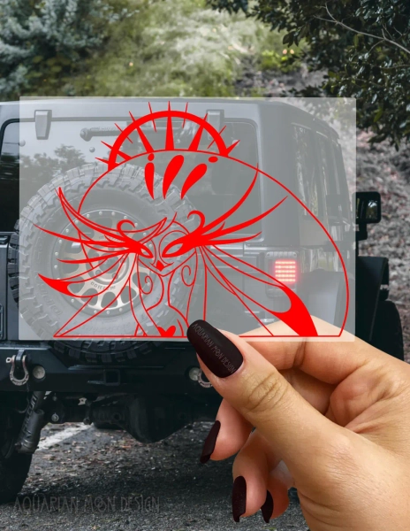 Speaker of God Hazbin Hotel Car Decal - Vinyl Sticker - Etsy