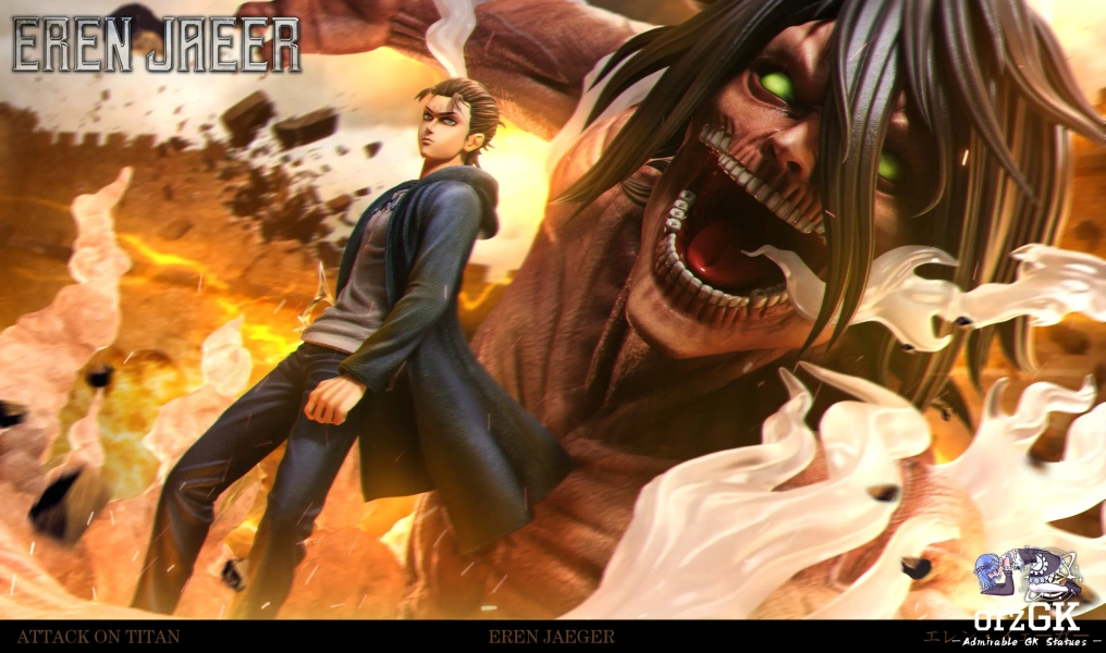 Eren vs. Pieck Attack on Titan - OrzGK
