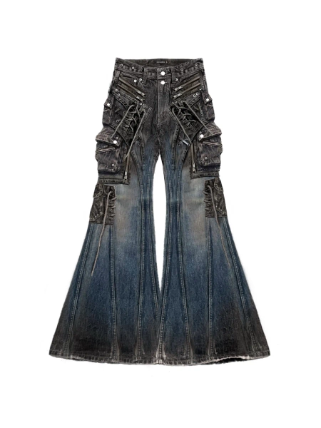 SS26 ‘Sinai’ Flare Gradient Cargos