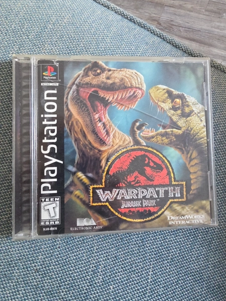 Jurassic Park: Warpath, PS1, Complete, Authentic!