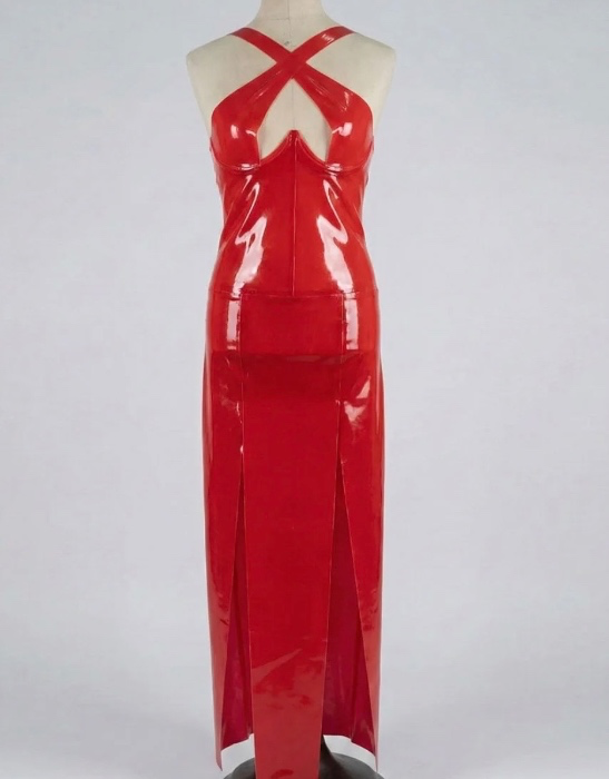 Latex dress 