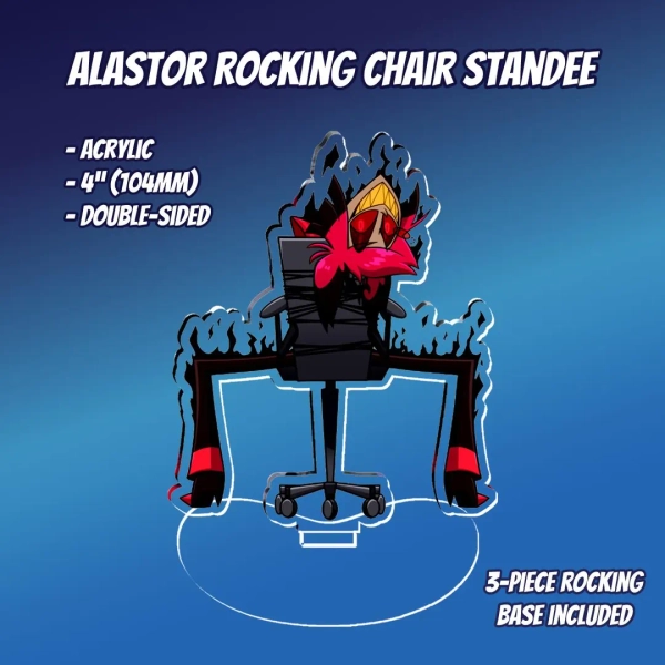 Alastor Rocking Chair 4” Standee - Etsy