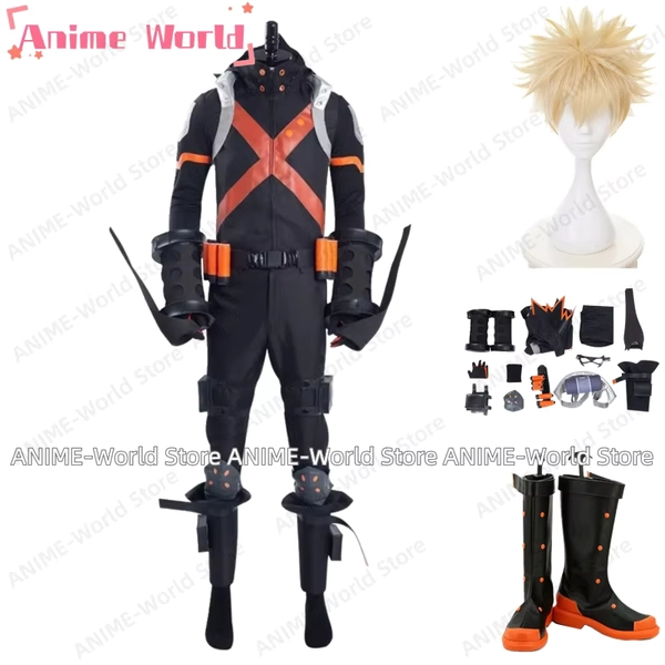Custom Size Bakugou Cosplay Suit Halloween Costume