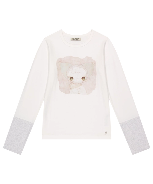 BLUSH LONGSLEEVES IVORY