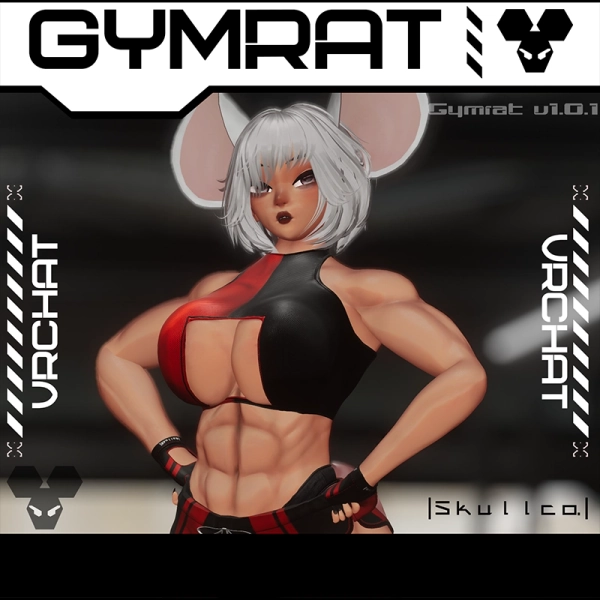 GYMRAT (VRChat Avatar) by SkullCO on Jinxxy