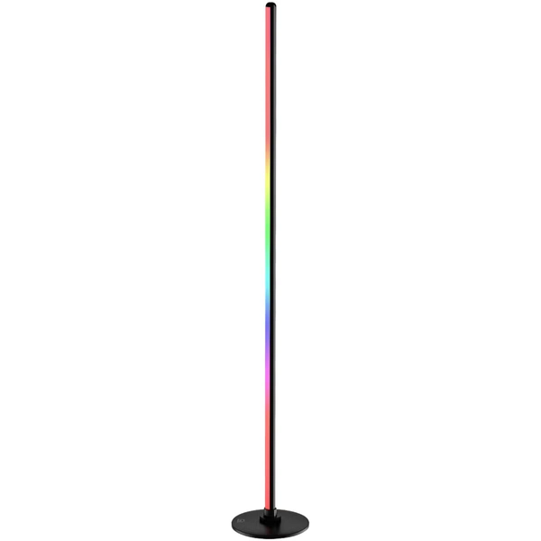 Deltaco Smart Home golvlampa RGBIC 18 W, dimbar, WiFi