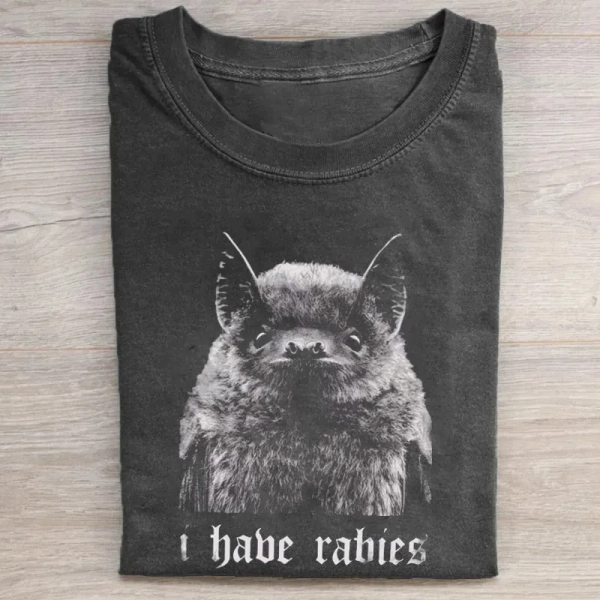 I Have Rabies Bat T-shirt