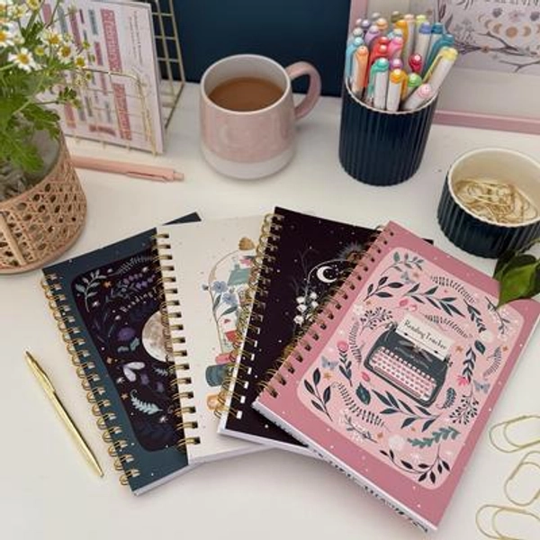 Reading Tracker Journal, Softcover Book Review Planner