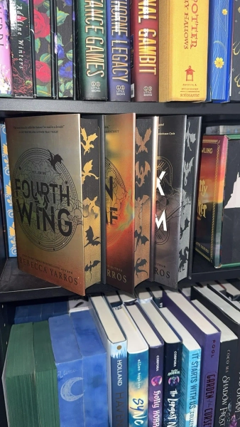 Fourth Wing, Iron Flame or Onyx Storm Metallic Custom Sprayed Edges Individual Books - Etsy UK