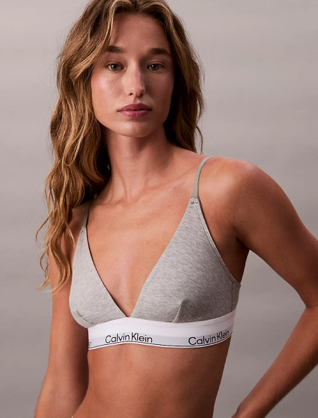 Ungepolsterter Triangel-Bralette - Icon Cotton Modal