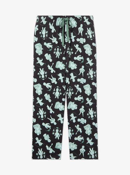 Fallout Vault Boy Allover Print Glow-in-the-Dark Sleep Pants - BoxLunch Exclusive