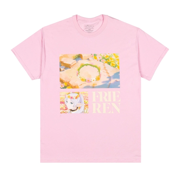 Frieren: Beyond Journey's End - Frieren Flower Crown T-shirt - Crunchyroll Exclusive