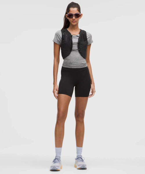 Fast and Free High-Rise Short 6" *5 Pocket - Black - 0