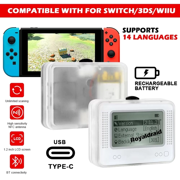 Simulador emulador Amiibo Pixl de repuesto, emulador de repuesto NFC, emulador de juego Compatible con Bluetooth para accesorios de juego Switch NS - AliExpress 44