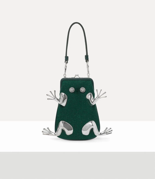 Frog Frame purse