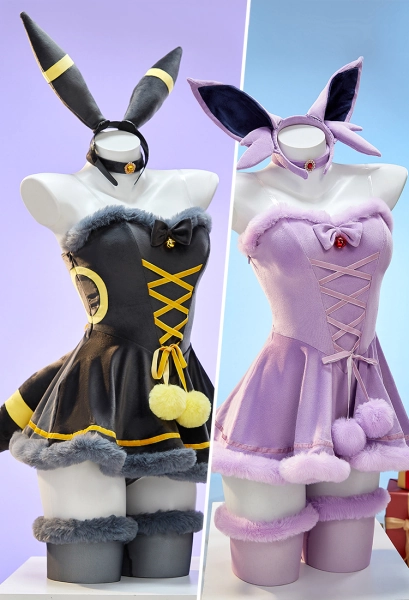 Umbreon Plush Suit Winter Dress