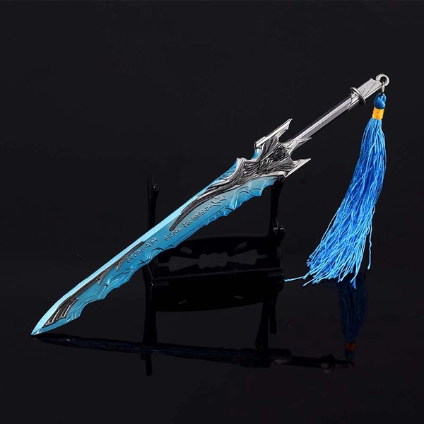 WuWa Lustrous Razor Metal Sword Model Wuthering Waves Jiyan Weapon