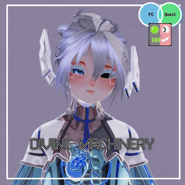 ⭑💻  DIVINE MACHINERY 💻 ๋࣭ ⭑ ( PC / QUEST / VRCFT / GOGOLOCO / CLONE / APARTMENT )