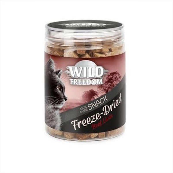 Wild Freedom Freeze Dried Snacks, naudanmaksa 60 g