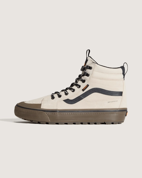 Sk8-Hi Waterproof Insulated Shoe in Oatmeal Beige / Black| Vans US
