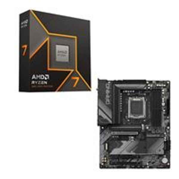  AMD Ryzen 7 9700X, Gigabyte B650 Gaming X AX v2 AM5, CPU Motherboard Bundle