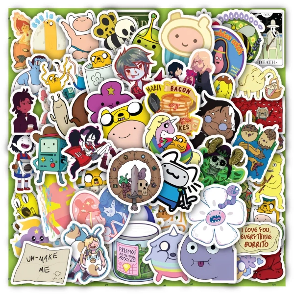 Whimsical Adventure Sticker Sheet -waterproof Vinyl Decals 40 Piece - Etsy Ukraine
