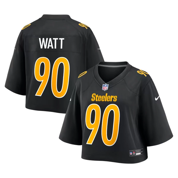 T.J. Watt Pittsburgh Steelers Nike Cropped  Game Jersey