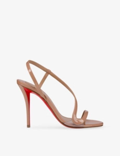 Roza Z 100 Patent-Leather Heeled Sandals - EUR 36 / 3 UK WOMEN