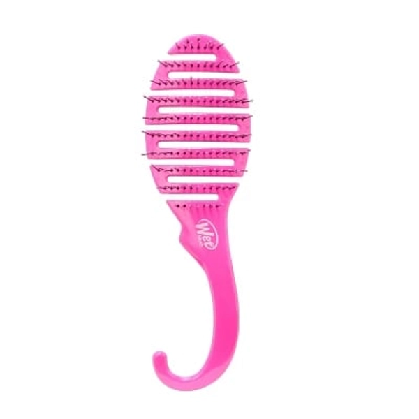 Wet Brush Shower Detangler Hair Brush - Fuchsia