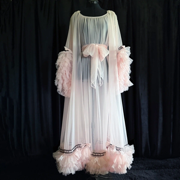 Full-Length Baby Doll nightie & robe set