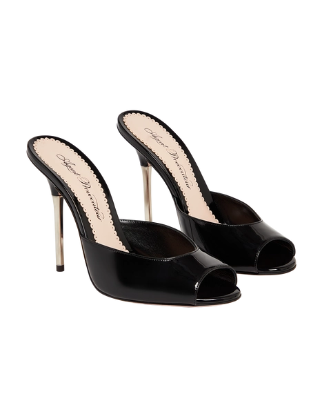 Brittina Mules in Black | By Agent Provocateur