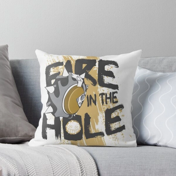 Fire in the hole Pillow