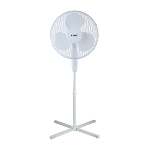 Senz SEFS4016WH 16" gulvventilator - POWER.dk