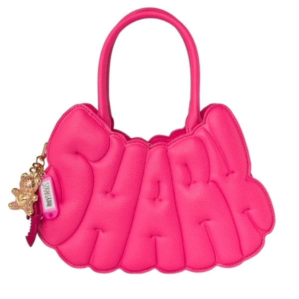 SPRAYGROUND PINK POP SHARK BUBBLE HANDBAG