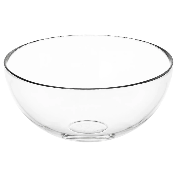 BLANDA Serving bowl - clear glass 8 "