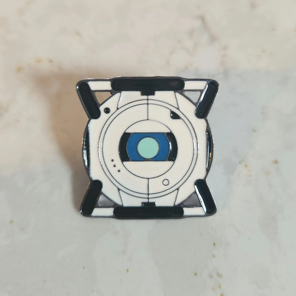 Portal 2 Wheatley Enamel Pin