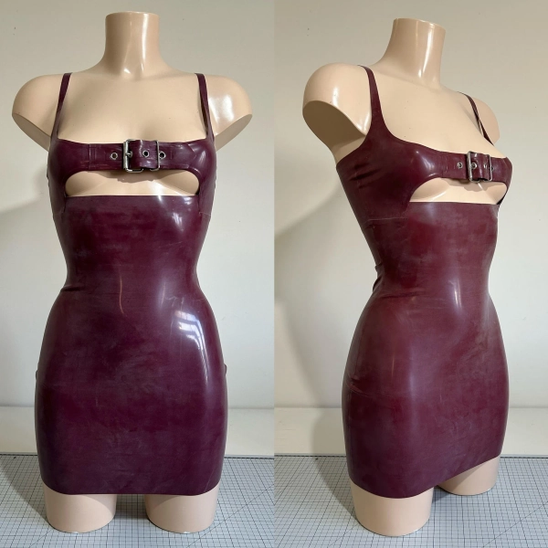 Latex Mini Dress
