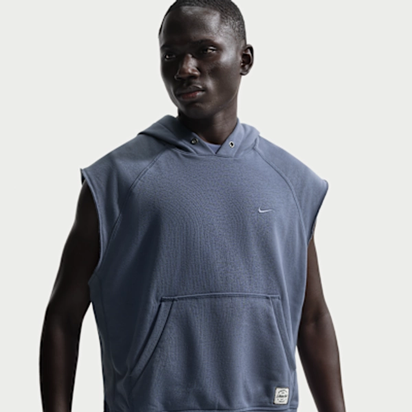 Nike N.A.C. Men's Dri-FIT Fleece Sleeveless Training Hoodie