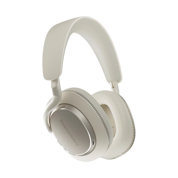 Bowers & Wilkins Px7 S3 Over-Ear Headphones, High-Resolution Sound, Comfortable Fit, Bluetooth, Active Noise Cancelling & Transparency Mode, 30-Hour Playtime, Canvas White