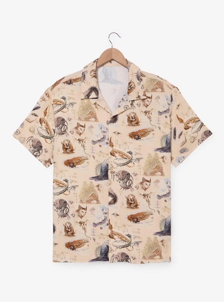 Magic: The Gathering x Avatar: The Last Airbender Creatures Woven Button-Up - BoxLunch Exclusive