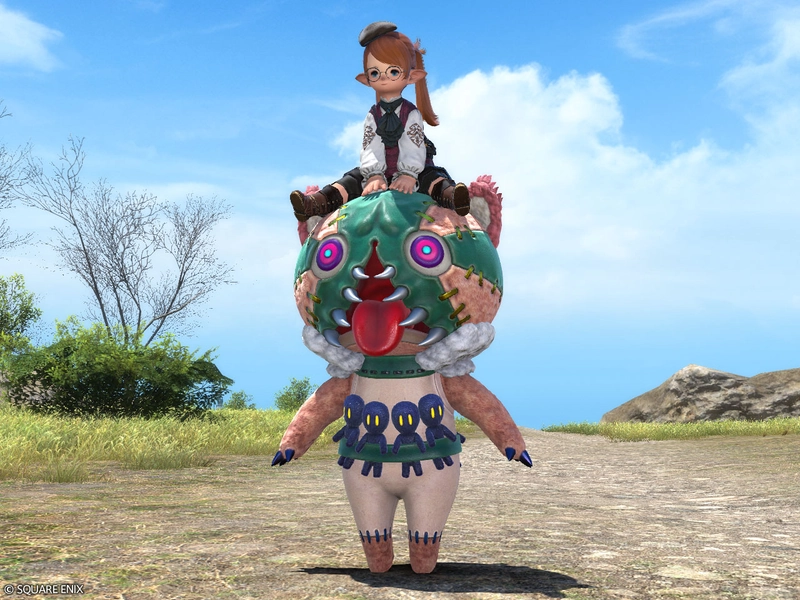 Mount: His Royal Headness on Parade (Account-wide) | FINAL FANTASY XIV Online Store